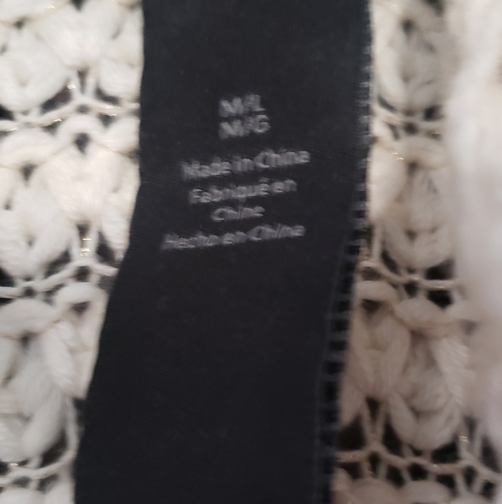 Calvin Klein Boho Open Sweater Vest - Picture 3 of 3